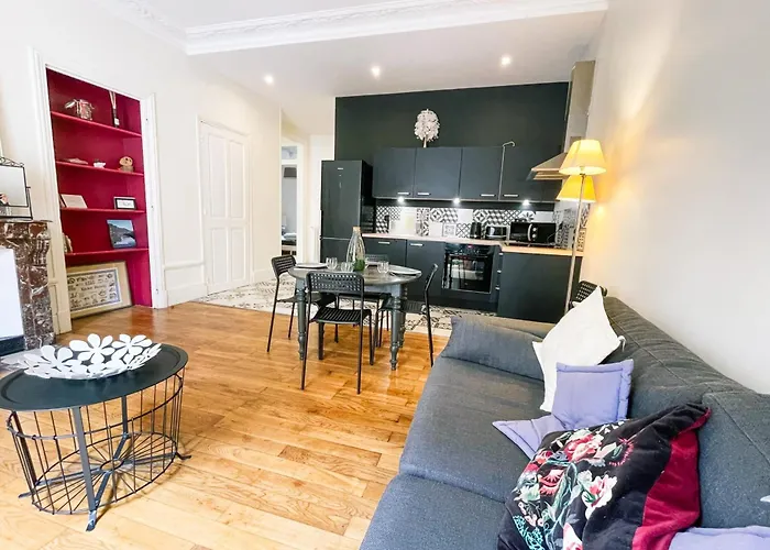 Appartement #h9 Le Spacieux De La Gare Large T4 Fully Equipped Gare De *