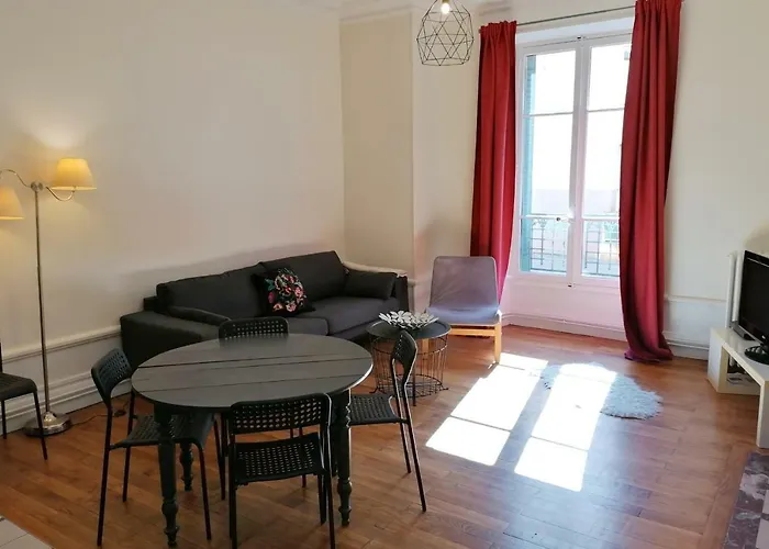 #h9 Le Spacieux De La Gare Large T4 Fully Equipped Gare De