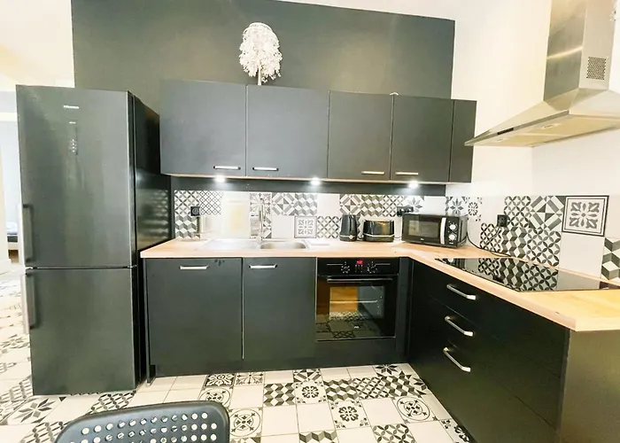 #h9 Le Spacieux De La Gare Large T4 Fully Equipped Gare De * Grenoble